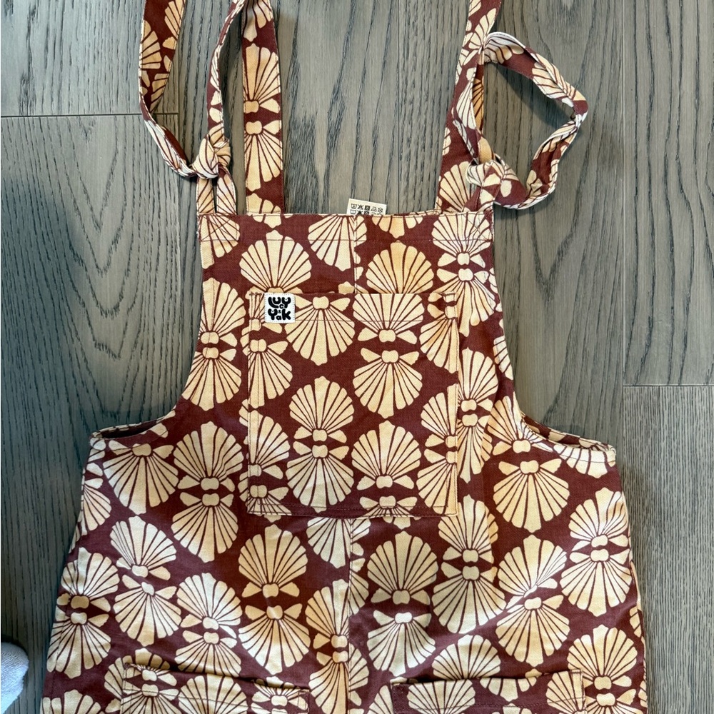 Lucy & Yak Seashell Print Overalls - Picture 3 of 6